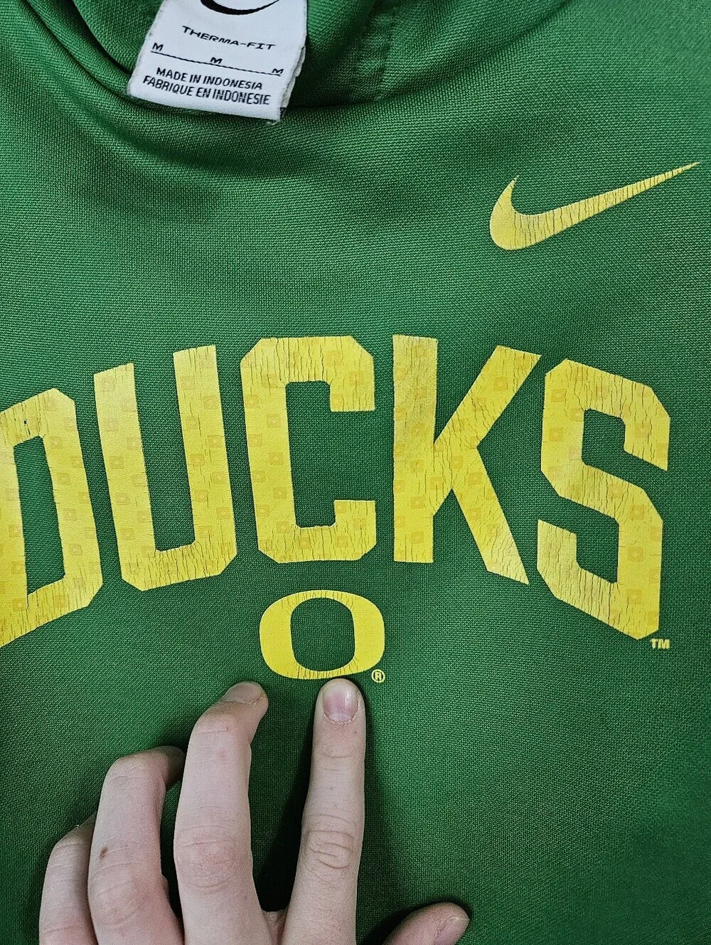 Nike Kids Green Oregon Ducks Pullover Hoodie